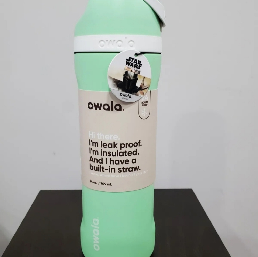 Owala FreeSip Stainless Steel Water Bottle / 24oz / Color: Stronger Than...